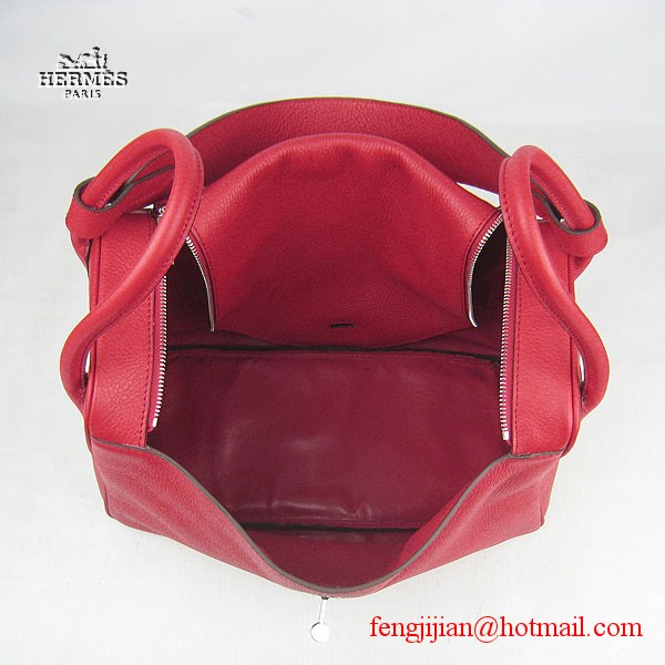 Hermes Women Shoulder Bag Red 6208 Hermes Women Shoulder Bag Red 6208